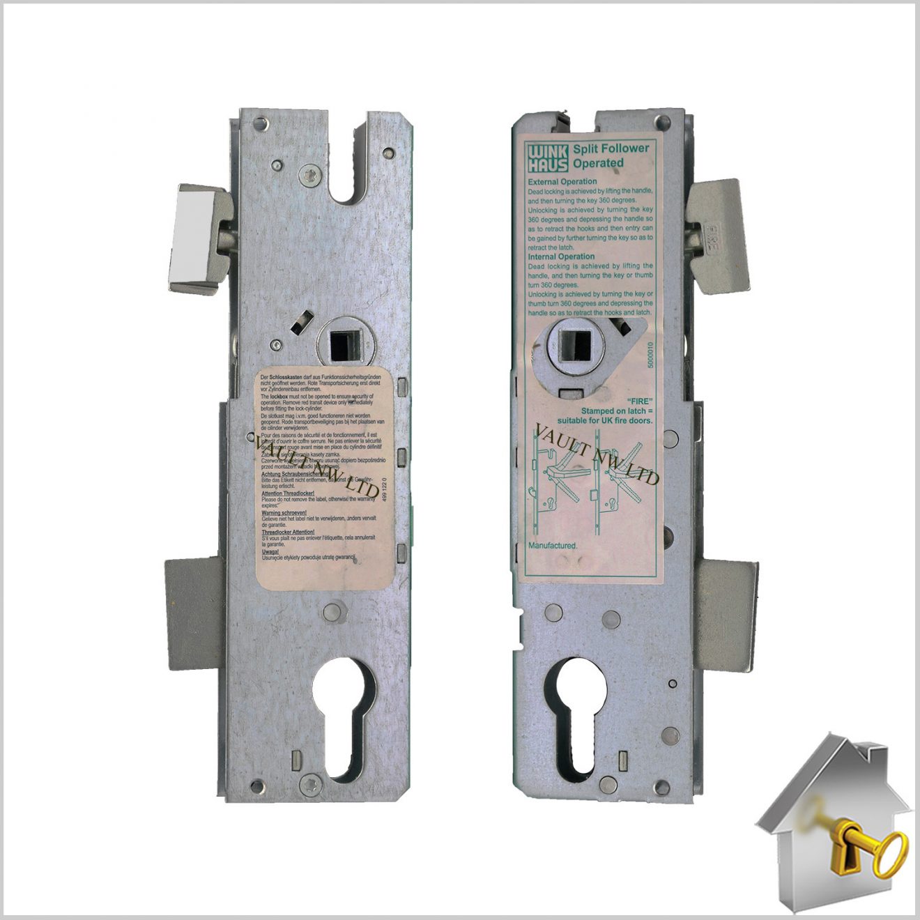 Winkhaus Gearbox, Centre case Vault Nw