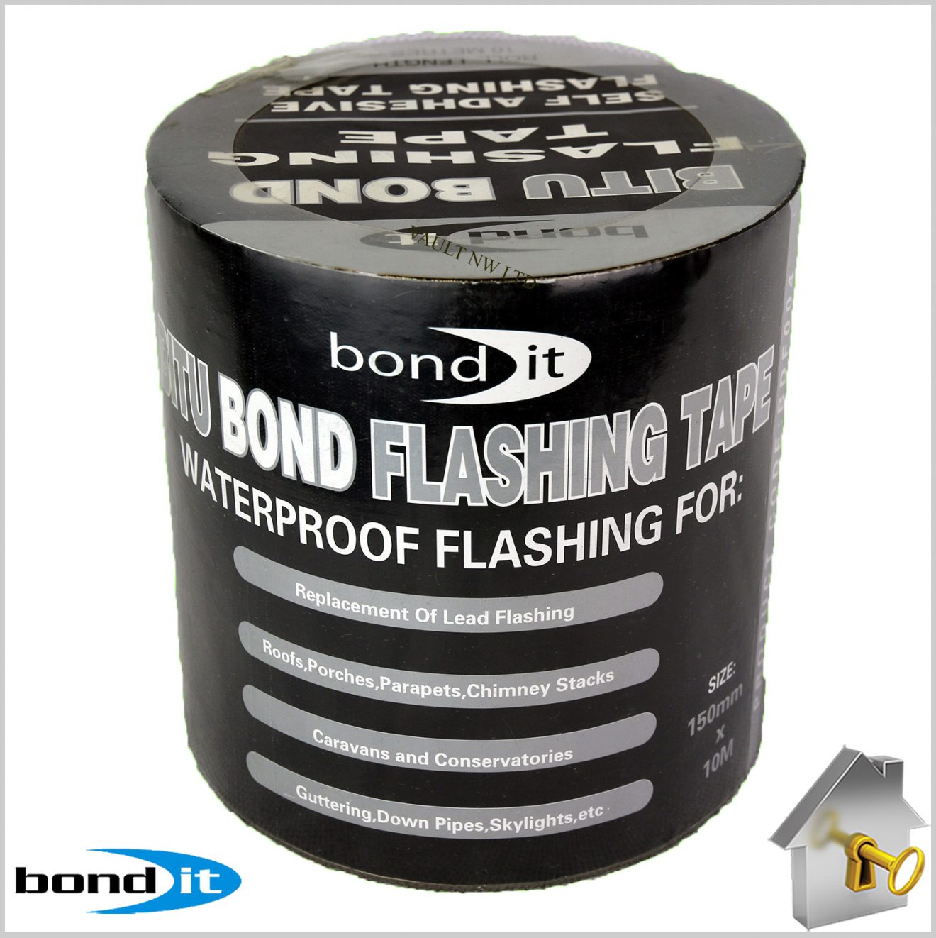 Flashing Tape 150mm x 10 Meters Bond It FlashBand Lead Substitute Self
