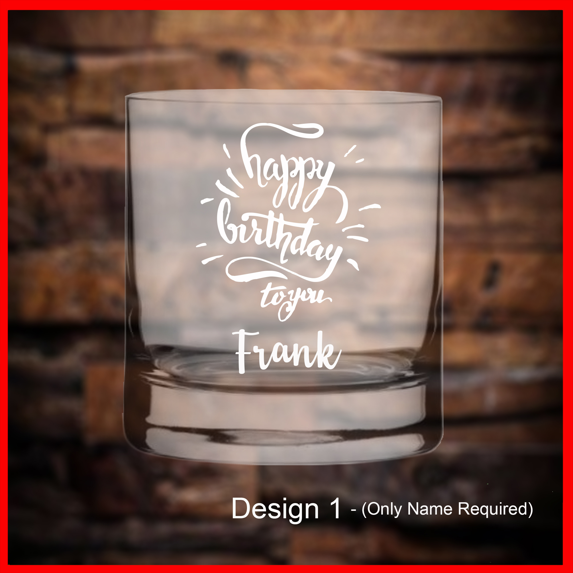 Whisky Glass Design 1