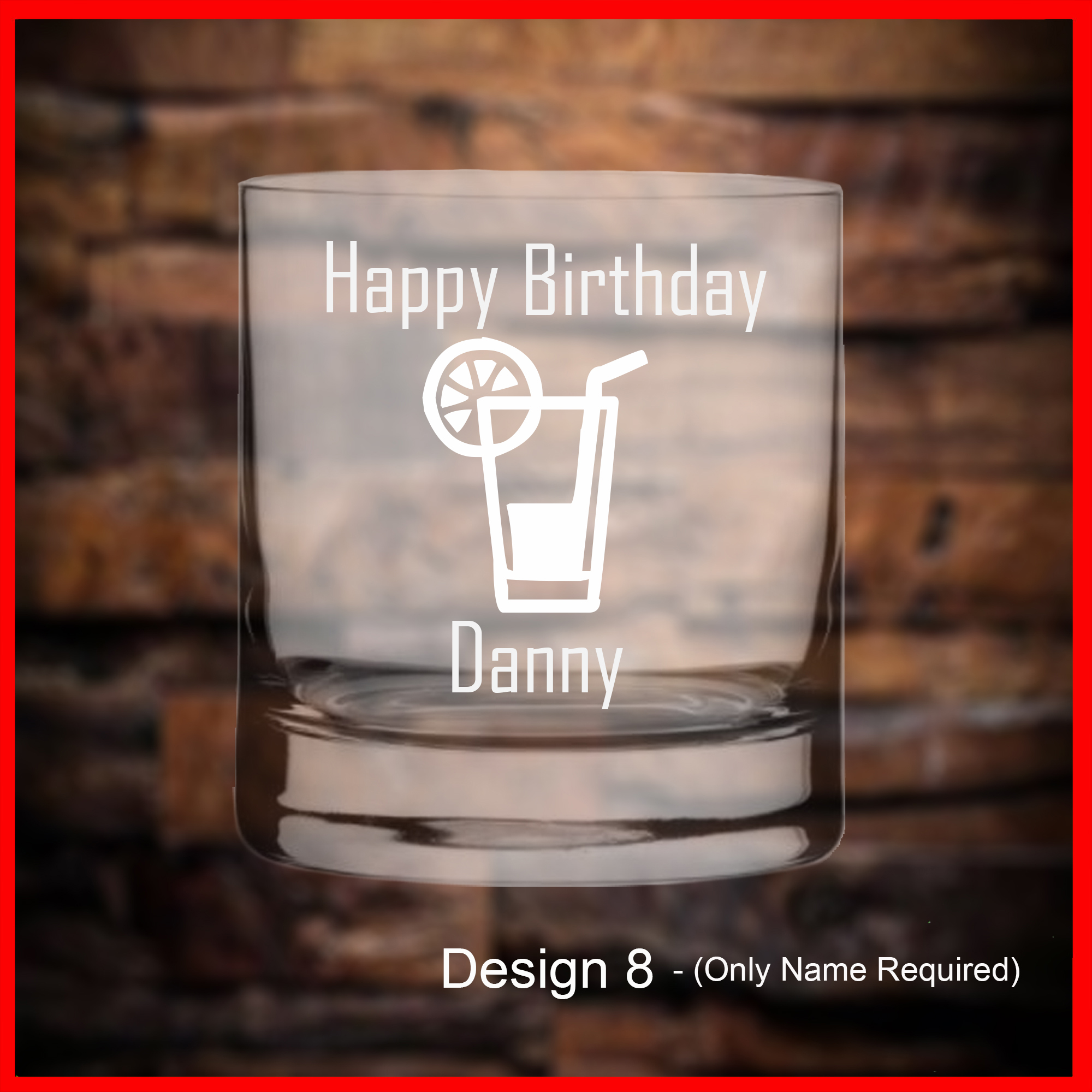 Whisky Glass Design 8