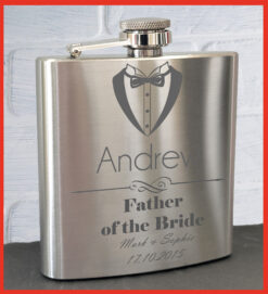 Hip Flask Father of The Bride
